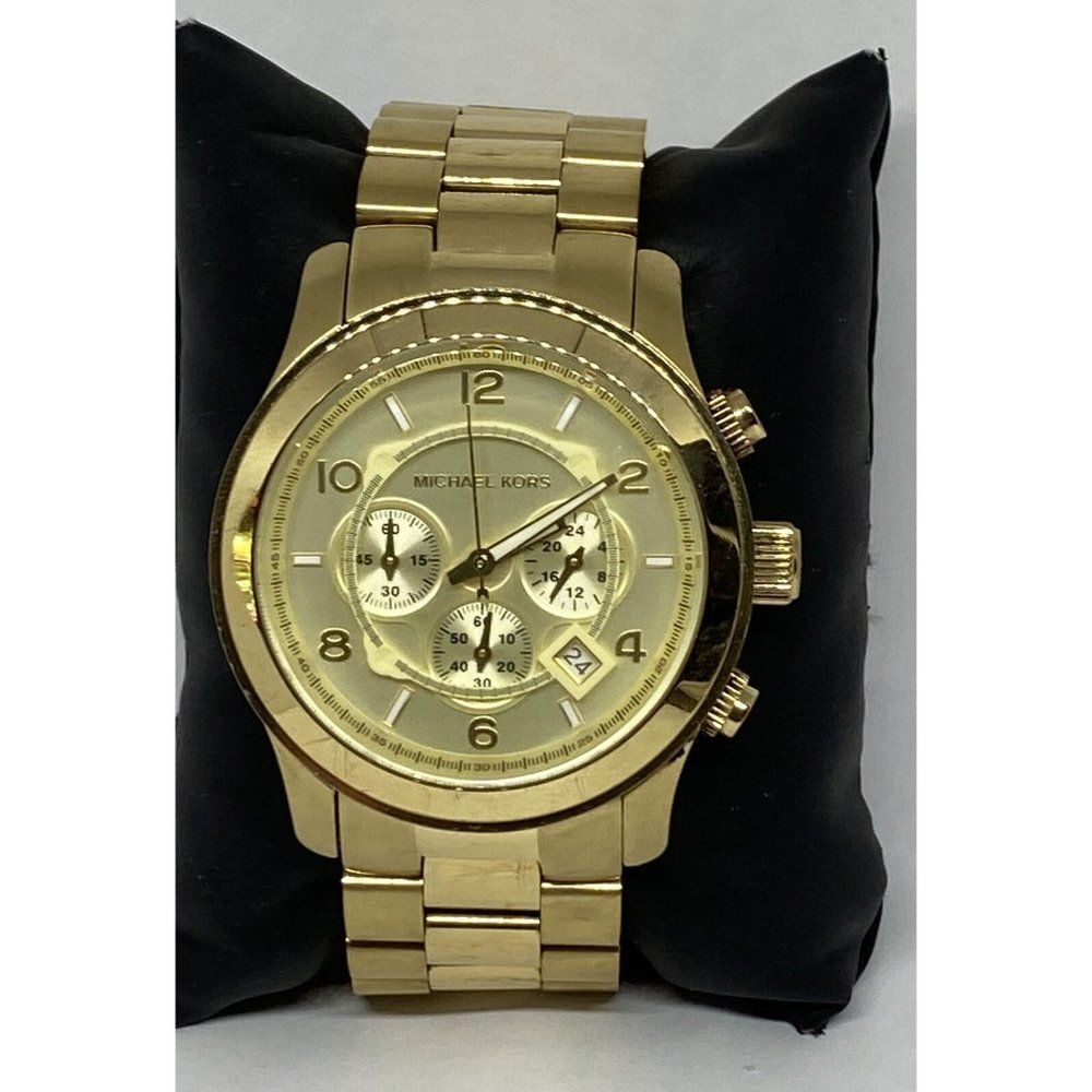 Michael Kors Runway MK8077 Men's Stainless Steel A